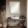 Amanti Art Luxe Beveled Framed Bathroom Vanity Wall Mirror - 4 of 4