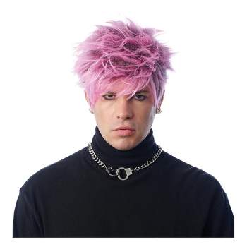 Costume Culture by Franco LLC Rap Rocker Adult Pink Costume Wig