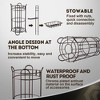 LunaLulinlk Toilet Paper Holder Holder with Shelf,Bathroom with Toilet Convenient Shelf, Holds Mega Rolls - 3 of 4