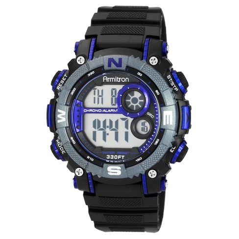 Blue armitron hot sale watch