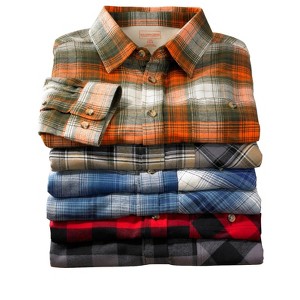 KingSize Men's Big & Tall Boulder Creek by KingSize Flannel Shirt - 1 of 4