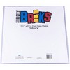 Strictly Briks Classic Baseplates, For Building Bricks, Bases for Tables, Mats, and More, Clear, 2 Pack, 16x16 Inches - 2 of 4