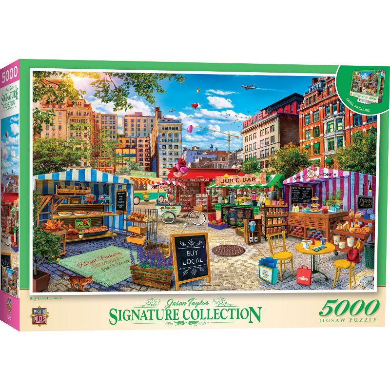 MasterPieces 5000 Piece Puzzle - Buy Local Honey - Flawed, 2 of 7
