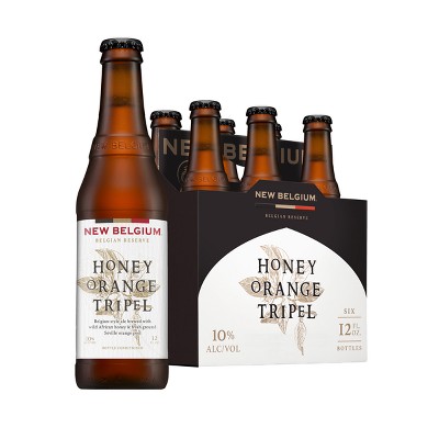 New Belgium Honey Orange Trippel Beer - 6pk/12 fl oz Bottles