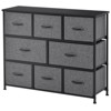 FONTOI Storage Cube Dresser with 5 Drawers, Bedroom Organizer Unit, Shelf Tower with Bins for Living Room, Closets, Gray, 11.8"*31"*39.3" - 4 of 4
