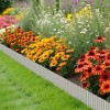 10x120 Inch Galvanized Metal Garden Edging – Durable Lawn & Flower Bed Border with Easy Installation - 2 of 4