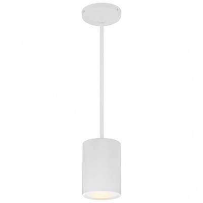 Modern White Steel Drum Pendant Light for Indoor/Outdoor