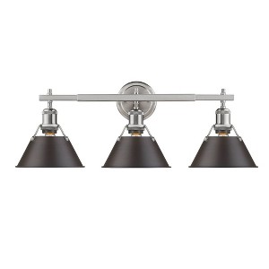 Golden Lighting Orwell 3 Light Bath Vanity - 1 of 1