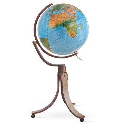 Emily Full Swivel Blue Ocean Floor Globe - Waypoint Geographic