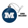 Millikin University Primary Logo Acrylic Christmas Tree Holiday Ornament - 3 of 4