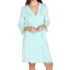 Women's Leslie Three Quarter Sleeve Robe - Twelve Eighty Eight - 2 of 3