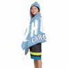 22"x51" NCAA North Carolina Tar Heels Hooded Youth Beach Towel - 2 of 3