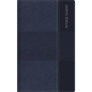 Rvr60, Biblia de Estudio Para Jóvenes Adolescentes, Leathersoft, Azul, Palabras de Jesús En Rojo, Comfort Print - (Leather Bound) - 1 of 1