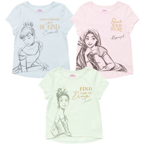 Girls disney best sale t shirts