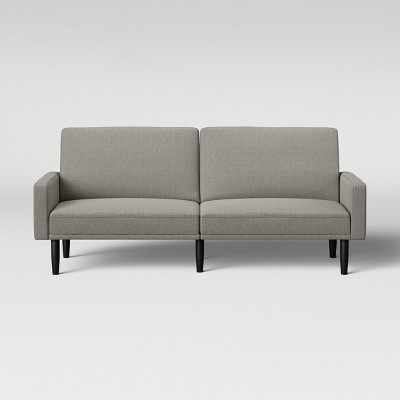 target gray futon