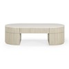 TOV Furniture Bella Large Storage Coffee Table in Cream - 3 of 4