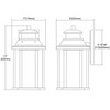 Elk Home Irvine 1 - Light Wall Light in  Matte Black - 3 of 4