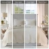 GDFStudio More 3 Piece Reversible Scalloped Edge Microfiber Quilt Bedding Sets - 4 of 4