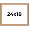 PosterPalooza | Weathered Yellow Picture Frame - UV Acrylic, Backing Board, Hanging Hardware Included - 2 of 4