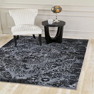 Luxe Weavers Victoria Collection Floral Area Rug - 1 of 4