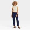 Women's Cap Sleeve Brushed Ribbed Muscle T-Shirt - A New Day™ - 3 of 3