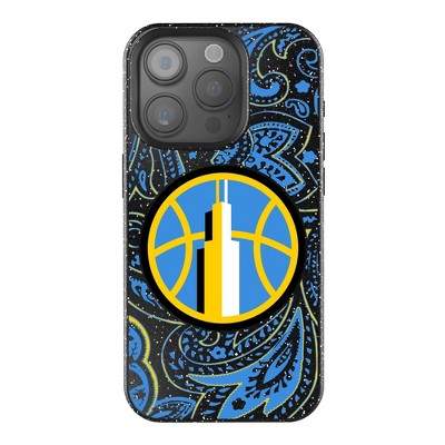 Keyscaper WNBA Paisley Bling Cell Phone Case for iPhone 14 Pro