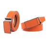 Braveman | Men's Sliding Buckle Adjustable Leather Ratchet Belt - 3 of 3