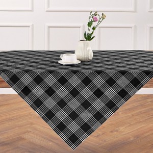 Solino Home Linen Table Throw | Glen Check - 1 of 4