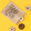 Big Dot of Happiness Adult 80th Birthday Kraft Brown Paper Treat Bags, Birthday Individual Greaseproof Brown Paper Sandwich Cookie Bags - 25 Count - 3 of 4