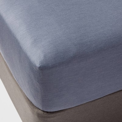 Easy Care Cotton Blend Sateen Fitted Sheet - Room Essentials™