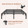 Iron Bed Frame - Screwless Design, Fully Disassembled Flat Iron Bed, Metal Bed Frame, Steel Bed Frame - 4 of 4