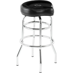 ROC-N-SOC Tower Saddle Seat Stool Black Tall - 1 of 4