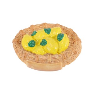 Unique Bargains Magnetic Refrigerator Sticker Yellow Red 1 Pc - 1 of 3