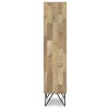 WyndenHall 64" Moreno Tall Bookcase Natural - 4 of 4