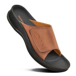 Aerothotic Doris Womens Open Toe Arch Support Slide Sandals - 1 of 4