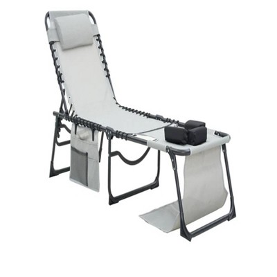 23.60”Folding Chaise Lounge Pool Chair Set of 2,Patio Sun Tanning Chair