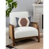 Saro Lifestyle Fringe Lace Down-Filled Throw Pillow - 3 of 3