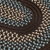 Colonial Mills Georgetown - Fudge Brown 3 Ft round Round Rug Indoor/Outdoor 100% Polypropylene - 2 of 4