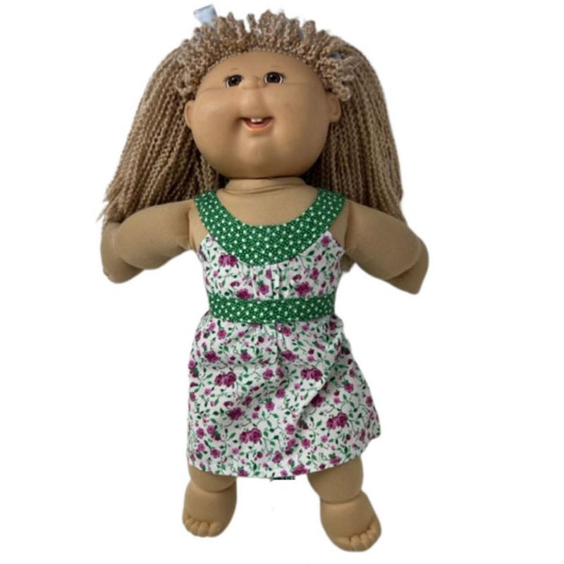 Doll Clothes Superstore Sundress With Jacket Fits 18 Inch Girl And 15-16 Inch Cabbage Patch Kid Dolls, 4 of 5