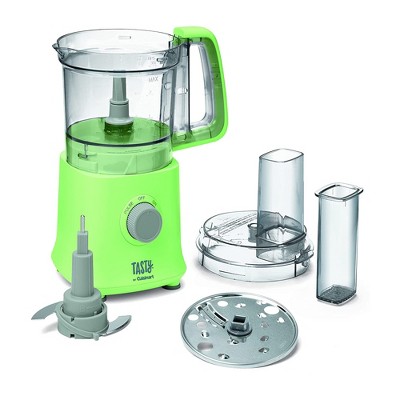 Cuisinart Tasty 4 Cup Kitchen Mini Food Processor Appliance Machine with Locking Lid and Reversible Slicing and Shredding Disc, Green