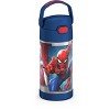 Thermos 12oz FUNtainer Water Bottle with Bail Handle - Red Spider-Man 1 ct