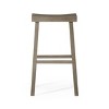 Maven Lane Vincent Backless Wooden Bar Height Bar Stool - 2 of 4