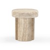TOV Furniture Sheila Textured Concrete Indoor / Outdoor Side Table - 3 of 4