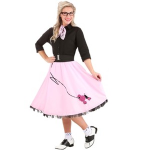 HalloweenCostumes.com Women's Sock Hop Kit - 1 of 4