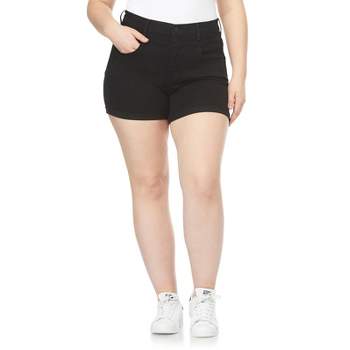 WallFlower Women's Sassy Denim Shorts High-Rise Insta Soft Juniors (Available in Plus Size)