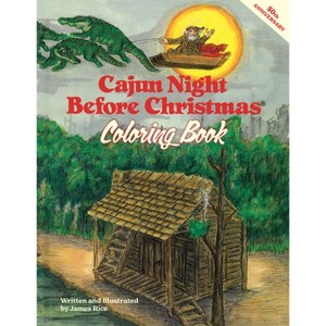 Cajun Night Before Christmas(r) Coloring Book - (Paperback) - 1 of 1