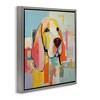 Stupell Industries Abstract Dog Portrait, 25" x 25" - 3 of 4