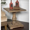 Uttermost Stratford Pedestal End Table - 2 of 4