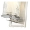 Grayson 1-Light Wall Sconce - Elegant Glass & Steel Design for Contemporary Baths - 3 of 4