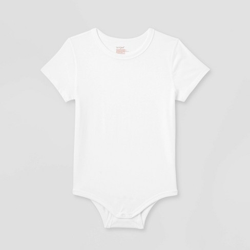 Kids' Short Sleeve Bodysuit - Cat & Jack™ White Xl : Target